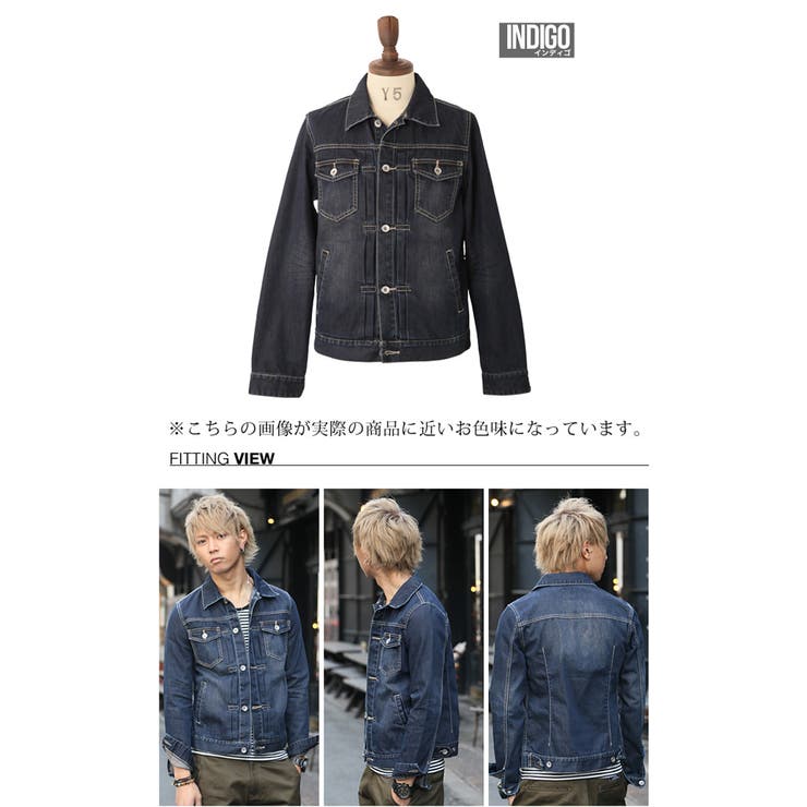 ◇Roshell(ロシェル) 2NDタイプデニムジャケット◇お兄系 Men[品番