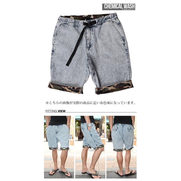 ◇デニムショートパンツ◇お兄系 Men s[品番：JG000004266]｜JIGGYS