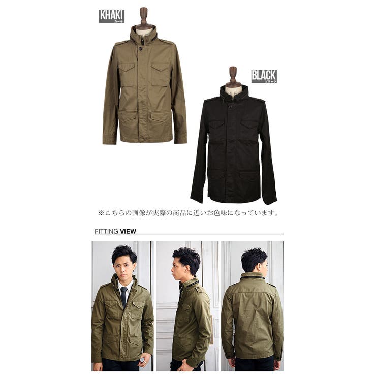 ◇M65シャツジャケット◇お兄系 Men s[品番：JG000004151
