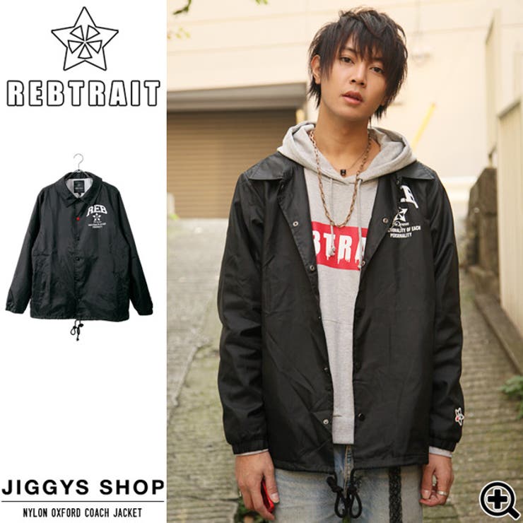 Rebtrait ナイロンオックスコーチジャケット ストリート アメカジ 品番 Jg Jiggys Shop ジギーズショップ の メンズファッション通販 Shoplist ショップリスト