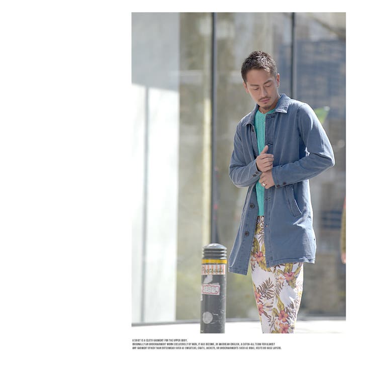 カットデニム ショップコート メンズ コート 品番 Jg Jiggys Shop ジギーズショップ のメンズ ファッション通販 Shoplist ショップリスト