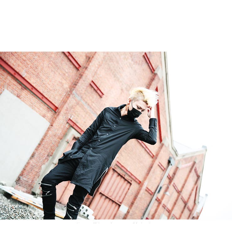 ◇SEANA(シーナ) ヘムZIPロングシャツ◇シャツ 長袖[品番：JG000007612
