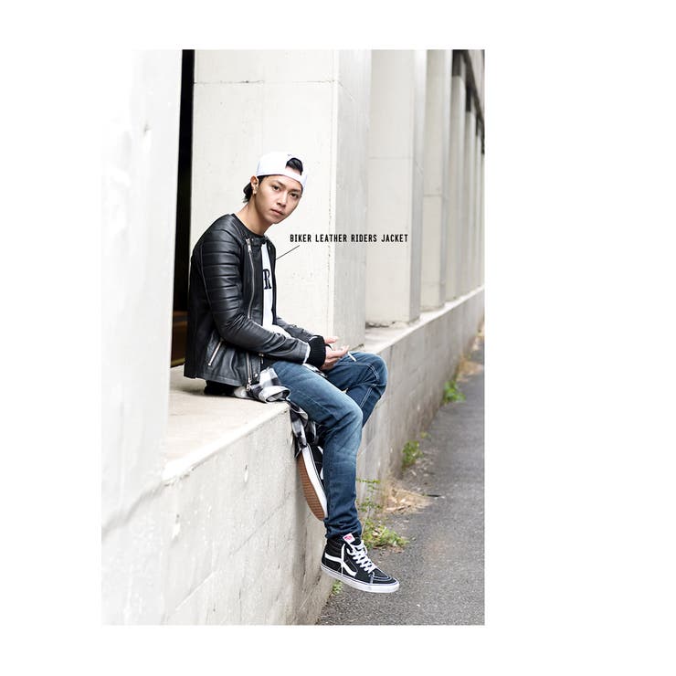 ◇REBTRAIT バイカー レザー[品番：JG000008333]｜JIGGYS SHOP