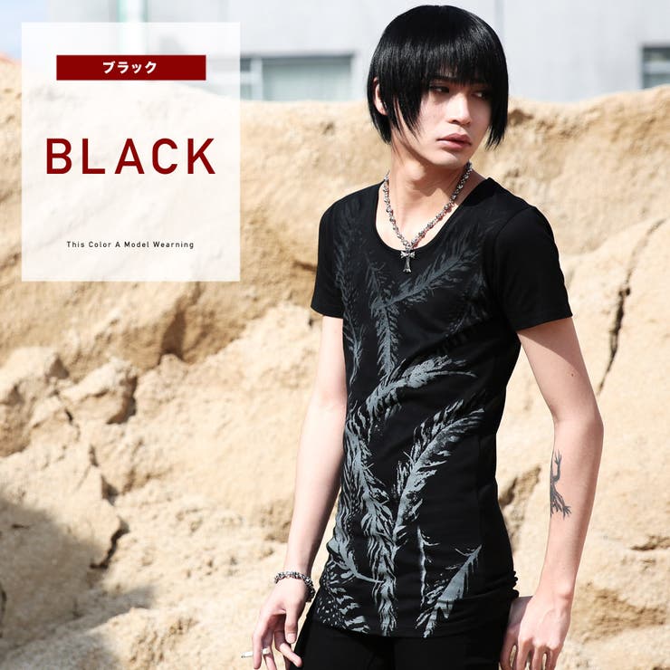 SEANA(シーナ) ボタニカルプリントTシャツ Tシャツ[品番：JG000008425