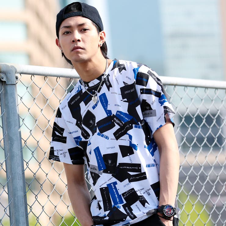 Rebtrait ブランドタグ総柄tシャツ Tシャツ ストリート 品番 Jg Jiggys Shop ジギーズショップ の メンズファッション通販 Shoplist ショップリスト