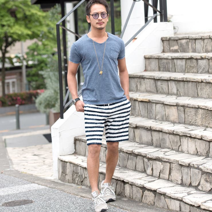 ◇ジャガードボーダーショートパンツ◇ショートパンツ ハーフ