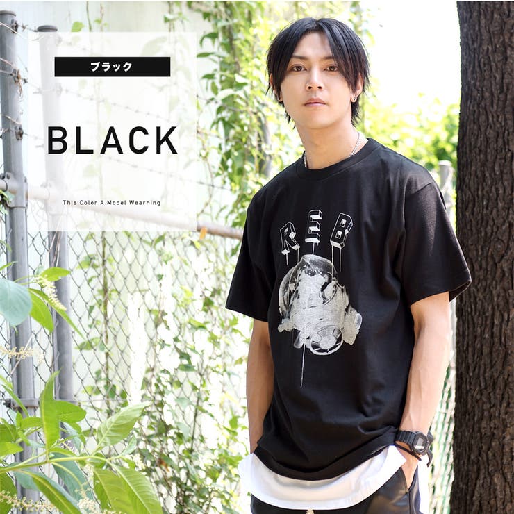 ◆REBTRAIT ガスマスクスカルプリントＴシャツ◆Tシャツ 半袖 | JIGGYS SHOP | 詳細画像12 