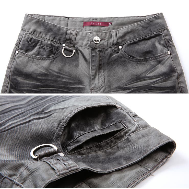 ◇SEANA(シ ナ) シャドーコーティングスキニーパンツ◇スキニー[品番