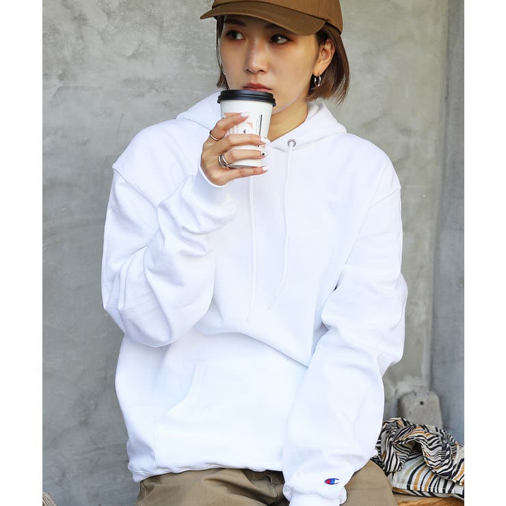 ◇Champion チャンピオンロゴ スウェット プルパーカー◇[品番