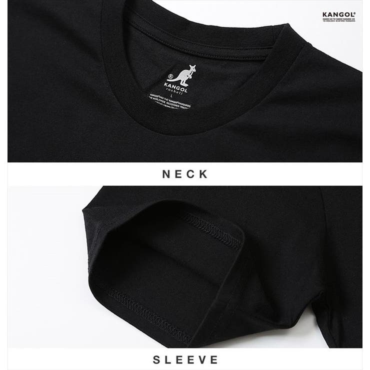 ◇KANGOL ブランド別注刺繍ロゴTシャツ◇Tシャツ クルーネック