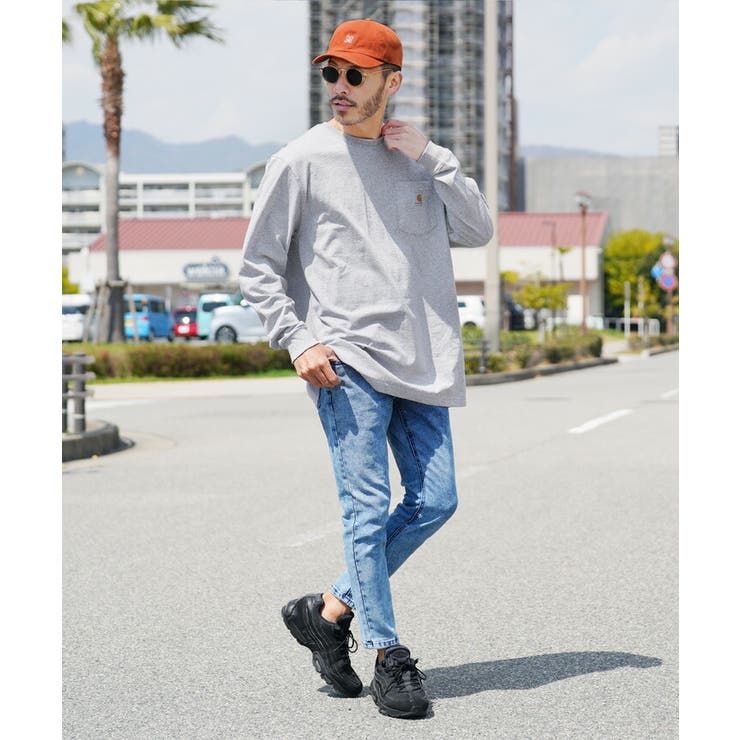 カーハート ロンT◇Carhartt ポケット付きクルーネック[品番 カーハート ロンT◇Carhartt ポケット付きクルーネック[品番
