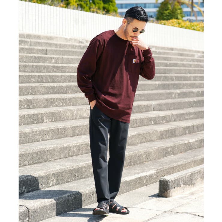 カーハート ロンT◇Carhartt ポケット付きクルーネック[品番 カーハート ロンT◇Carhartt ポケット付きクルーネック[品番