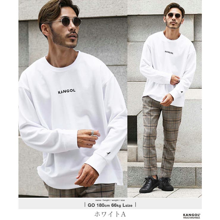 カンゴール トレーナー ビッグシルエット◇KANGOL [品番：JGSM0000017]｜jiggysshopselect（ジギーズショップセレクト）のメンズファッション通販｜SHOPLIST（ショップリスト）
