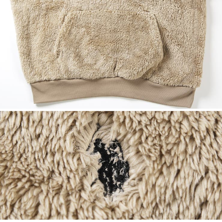 US.POLO ASSN. ユーエスポロアッスン ボア パーカー メンズ 暖か | jiggysshopselect | 詳細画像5 