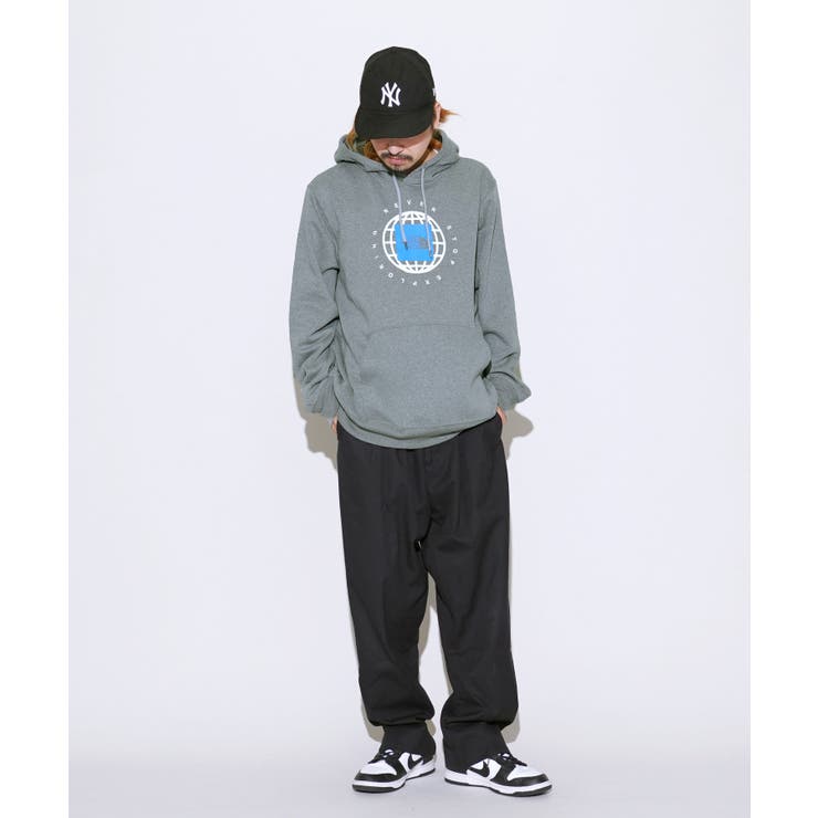 Grey Heather-Optic Blue
