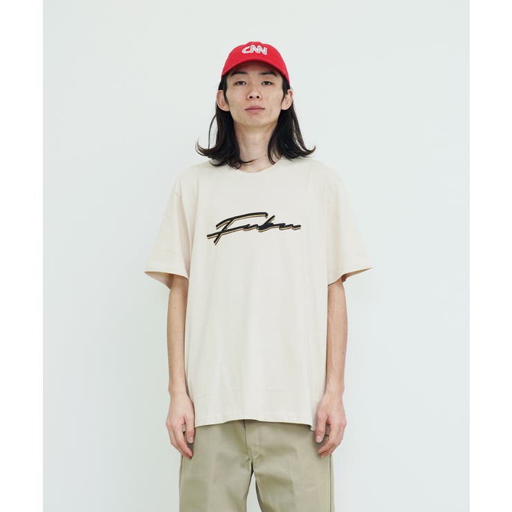 FUBU / フブ 刺繍ロゴ S/S Tシャツ | jiggysshopselect | 詳細画像1 