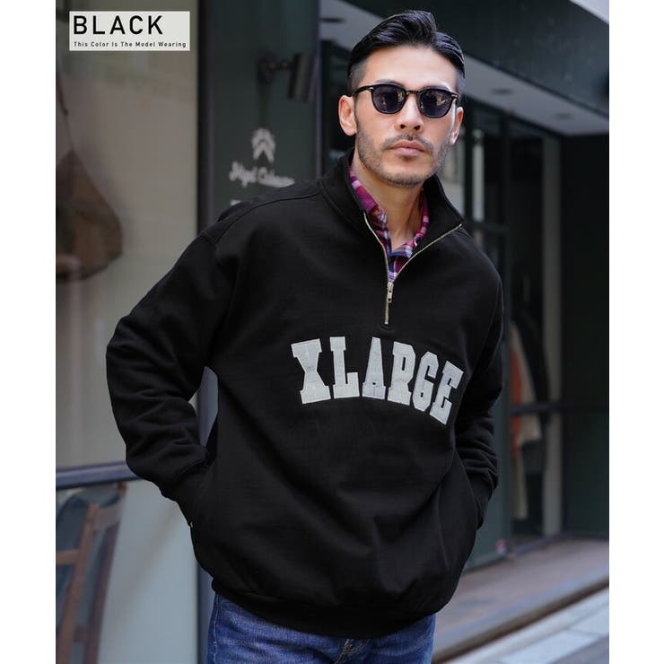 ◇XLARGE HALF ZIP[品番：JGSM0000069]｜jiggysshopselect