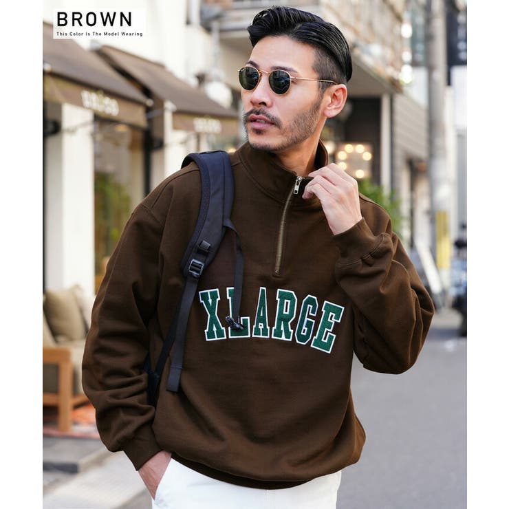 ◇XLARGE HALF ZIP[品番：JGSM0000069]｜jiggysshopselect
