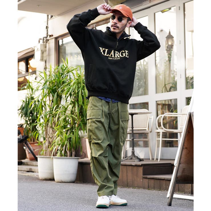 ◇XLARGE HALF ZIP[品番：JGSM0000072]｜jiggysshopselect