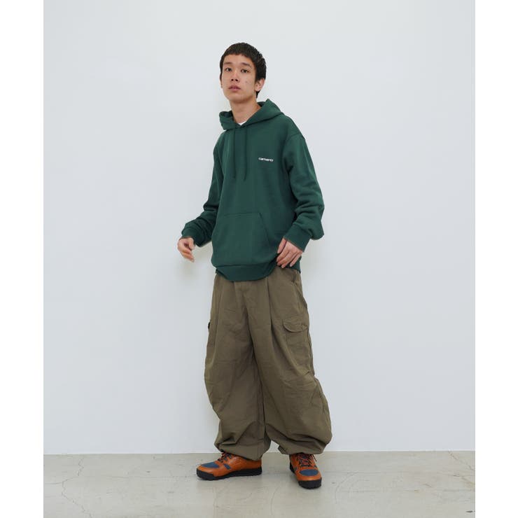 Carhartt 日本未発売 WIP CHASE SWEAT SHIRT GREEN カーハート