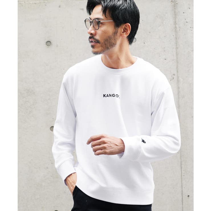 ホワイトA | カンゴール トレーナー ビッグシルエット◆KANGOL | jiggysshopselect