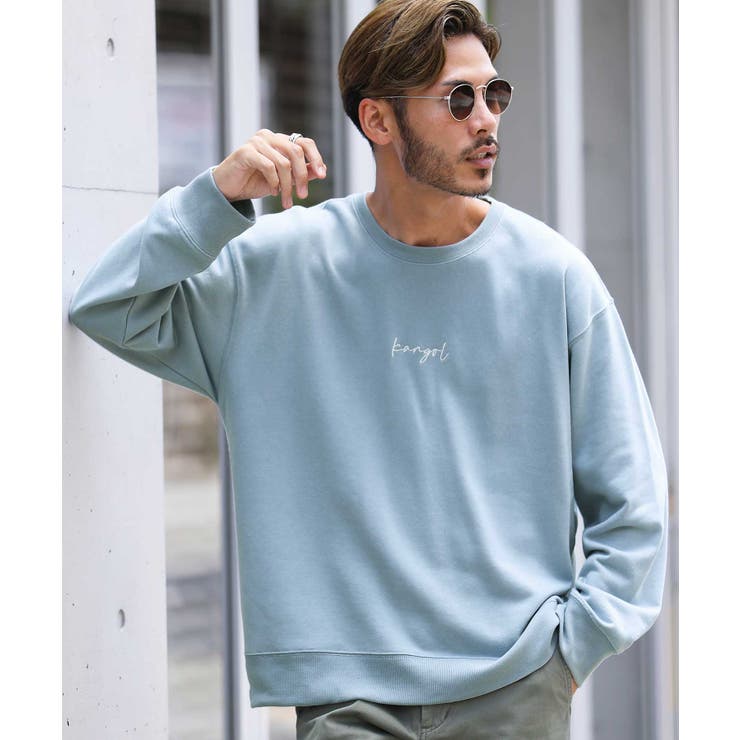 ブルーC | カンゴール トレーナー ビッグシルエット◆KANGOL | jiggysshopselect