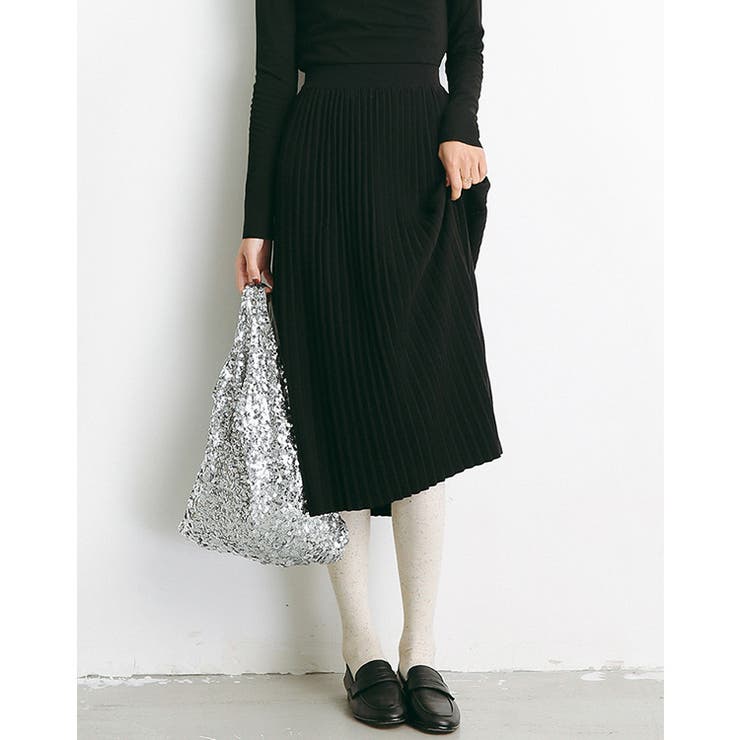 スカート ニットスカート プリーツスカート | JOCOSA | 詳細画像2 