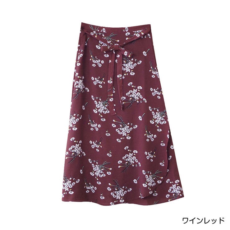 スカート ラップスカート 巻きスカート[品番：JCSW0000520