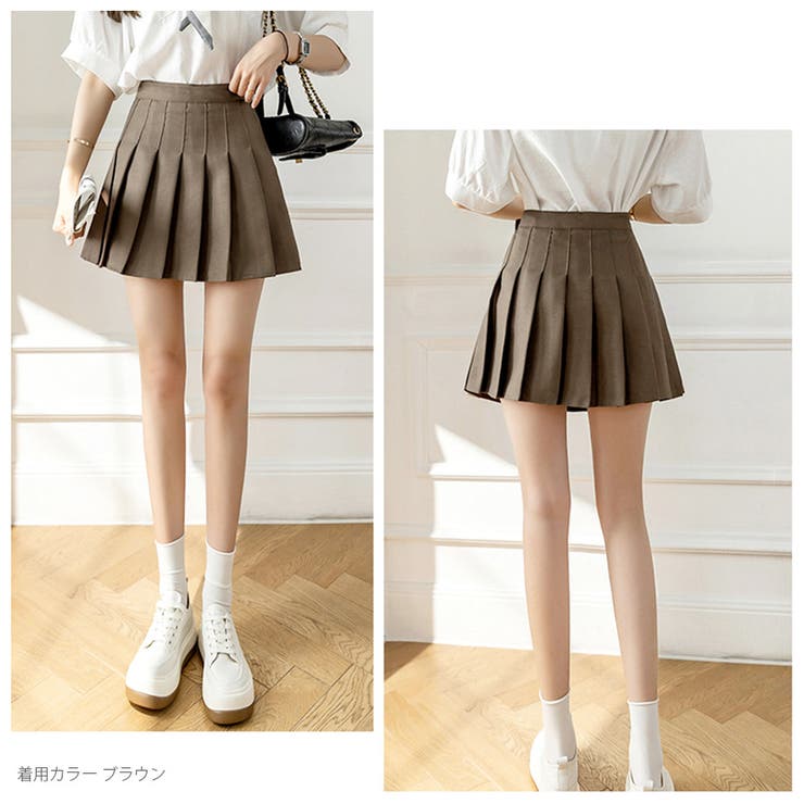 ミニスカート プリーツ 膝上 | JOCOSA | 詳細画像21 
