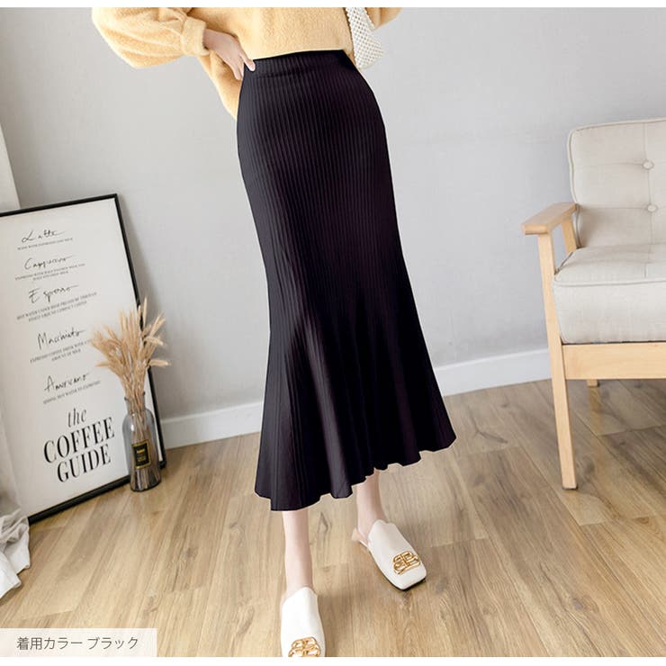 ニットスカート マーメイド ミディ丈 | JOCOSA | 詳細画像14 