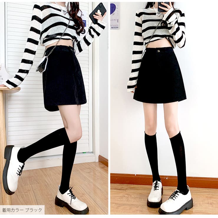 ミニスカート パンツ付き ハイウエスト | JOCOSA | 詳細画像15 