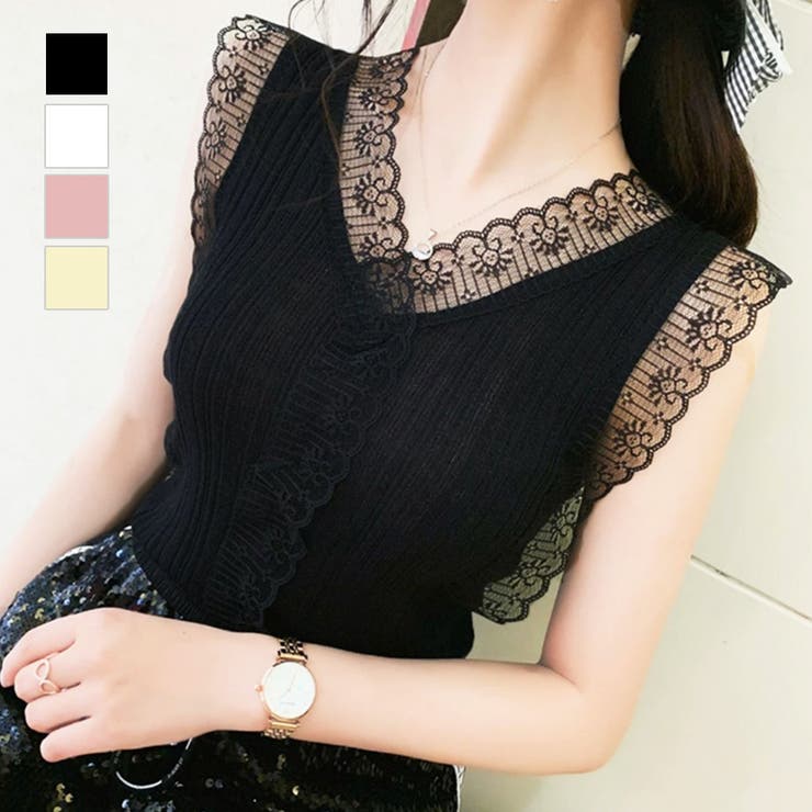 ノースリーブ サマーニット 春 | JOCOSA | 詳細画像1 