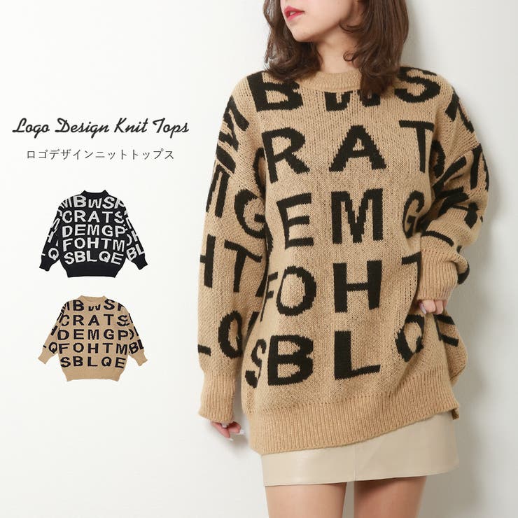 ニット トップス ロゴ | JOCOSA | 詳細画像1 