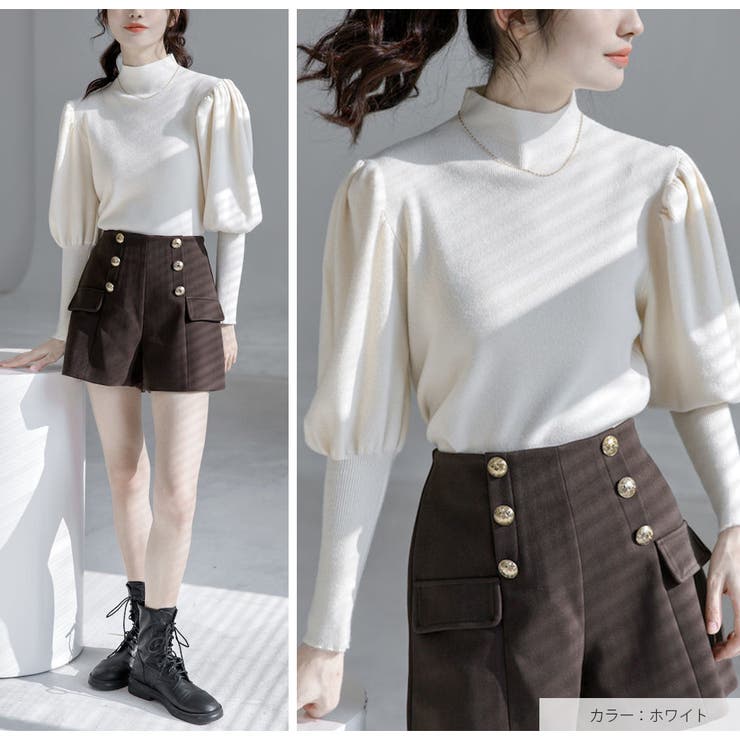 ニット トップス バルーン袖 | JOCOSA | 詳細画像13 