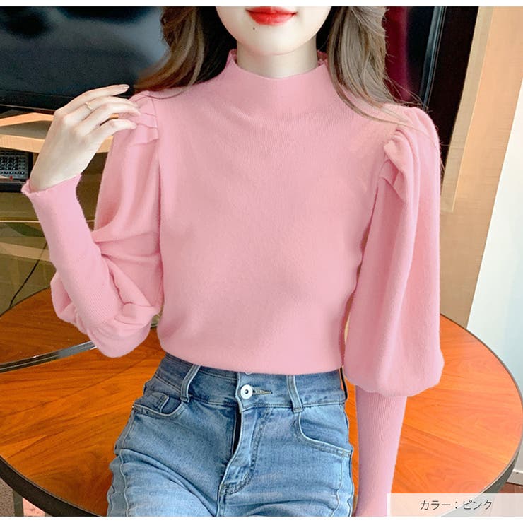 ニット トップス バルーン袖 | JOCOSA | 詳細画像15 