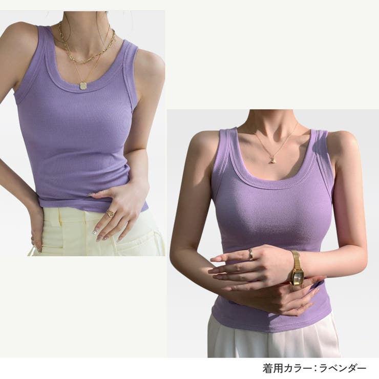 トップス Norika21 トップス ノースリーブ ニット[品番：JCSW0001888]｜JOCOSA