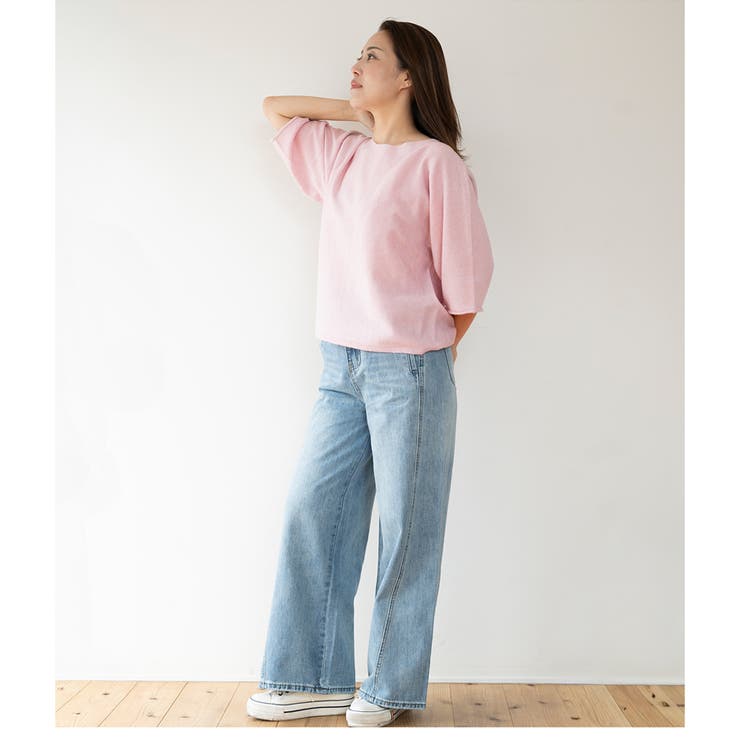 ドルマンニット トップス 七分袖 | JOCOSA | 詳細画像12 