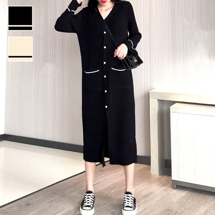 カーディガン ニット ロング | JOCOSA | 詳細画像1 