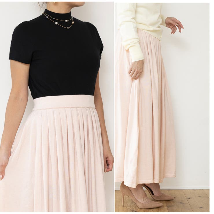 ニット プリーツスカート レディース | JOCOSA | 詳細画像13 