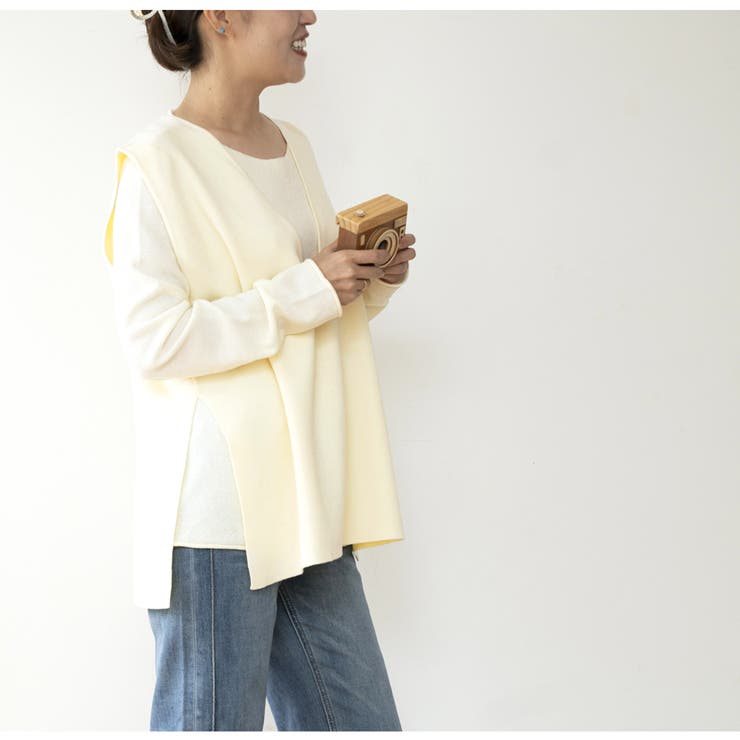 ニット ベスト レディース | JOCOSA | 詳細画像18 