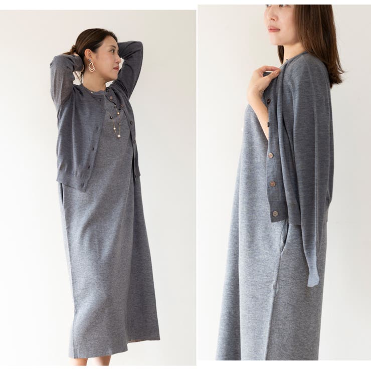 カーディガン レディース メリノウール100% | JOCOSA | 詳細画像16 