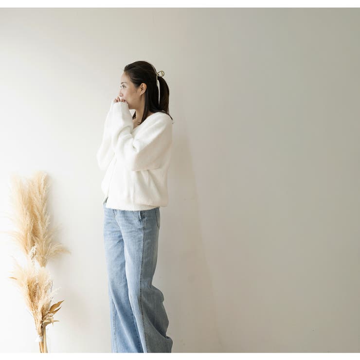 フェザーヤーン シャギー ニット | JOCOSA | 詳細画像17 