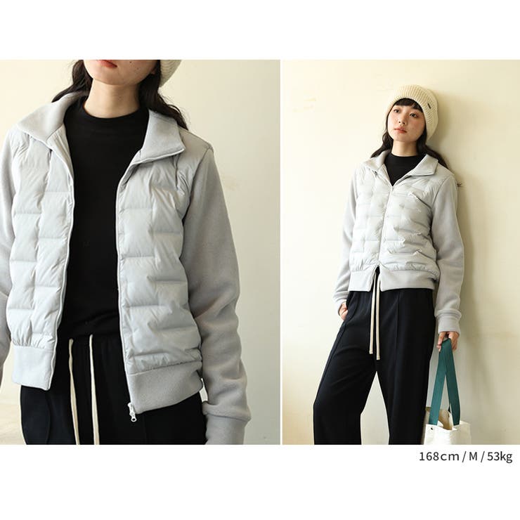 ダウンジャケット フリース ハイネック | JOCOSA | 詳細画像15 