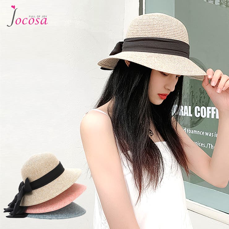 麦わら帽子 リボン 帽子 品番 Jcsw Jocosa ジョコサ のレディースファッション通販 Shoplist ショップリスト
