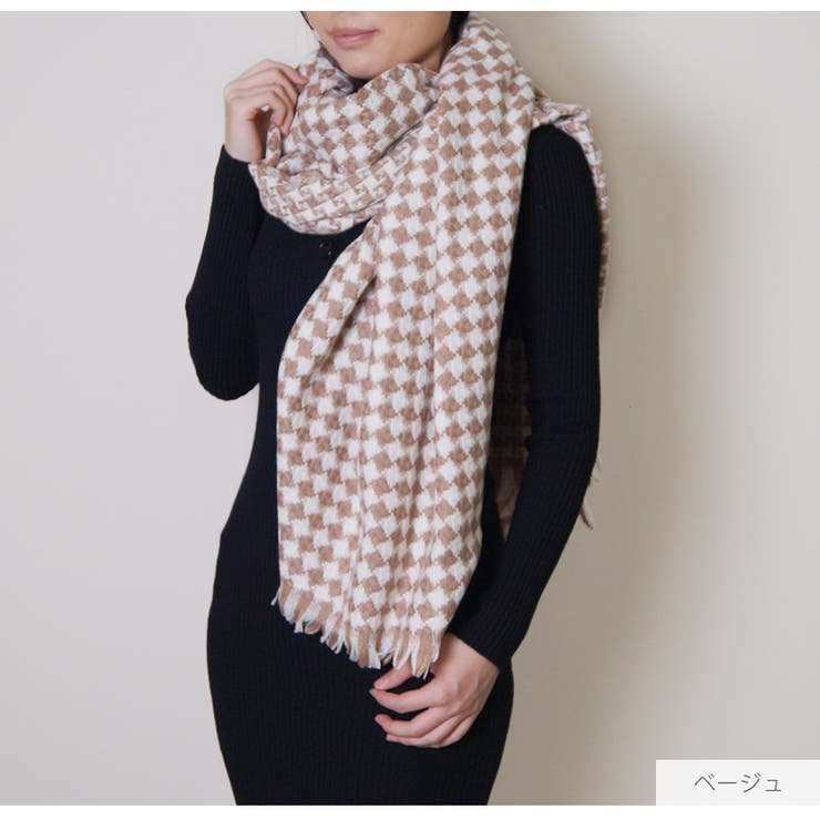 ストール 格子柄 大判 | JOCOSA | 詳細画像10 