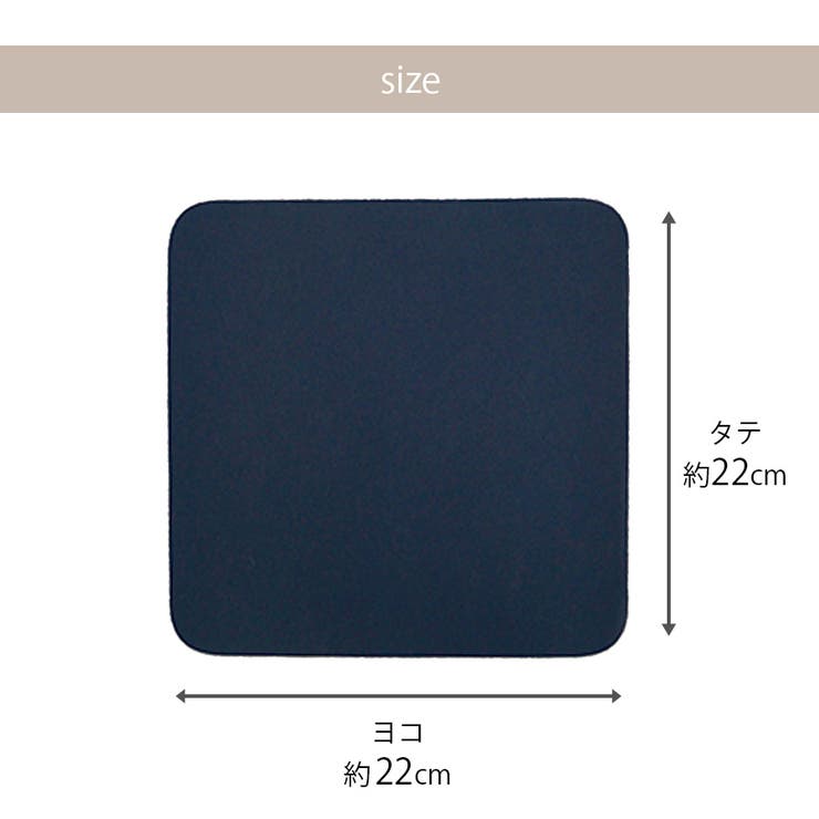 マウスパッド シンプル レザー | JOCOSA | 詳細画像4 