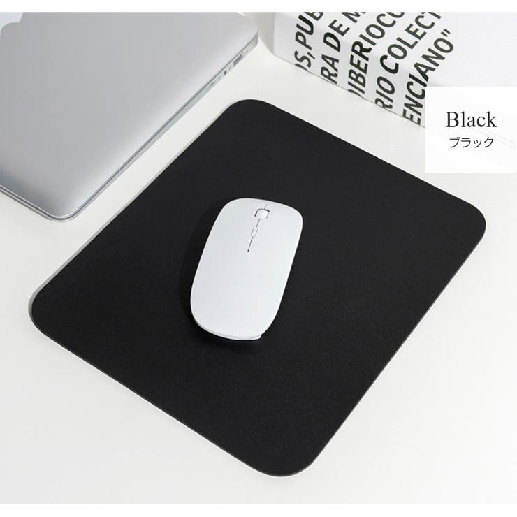 ブラック | マウスパッド シンプル レザー | JOCOSA