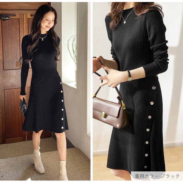 ワンピース 長袖 ニットワンピ | JOCOSA | 詳細画像14 