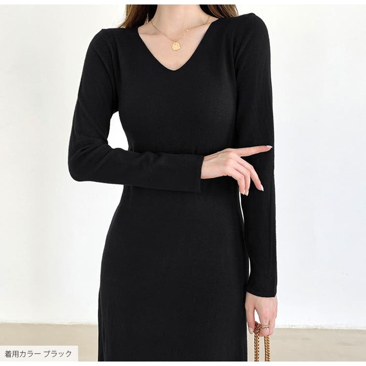 ニット ワンピース 無地 | JOCOSA | 詳細画像17 