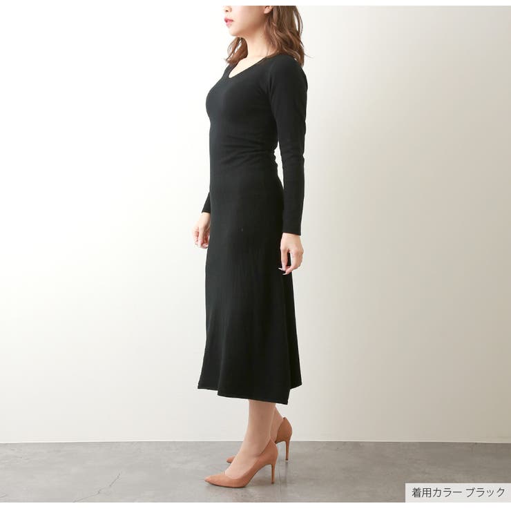 ニット ワンピース 無地 | JOCOSA | 詳細画像4 